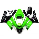 0177 Fairing Kawasaki Ninja Zx6R Zx-6R 03 04 2003 2004 Cowling Elf Green Black